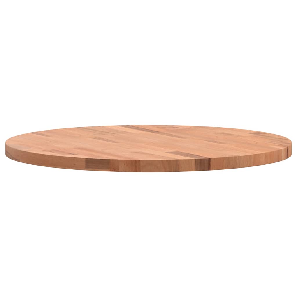 Tischplatte Ø30x1,5 cm Rund Massivholz Buche