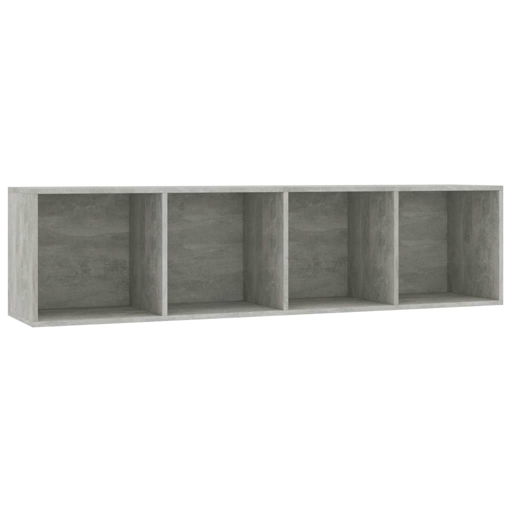 Bücherregal/TV-Schrank Weiß 143×30×36 cm