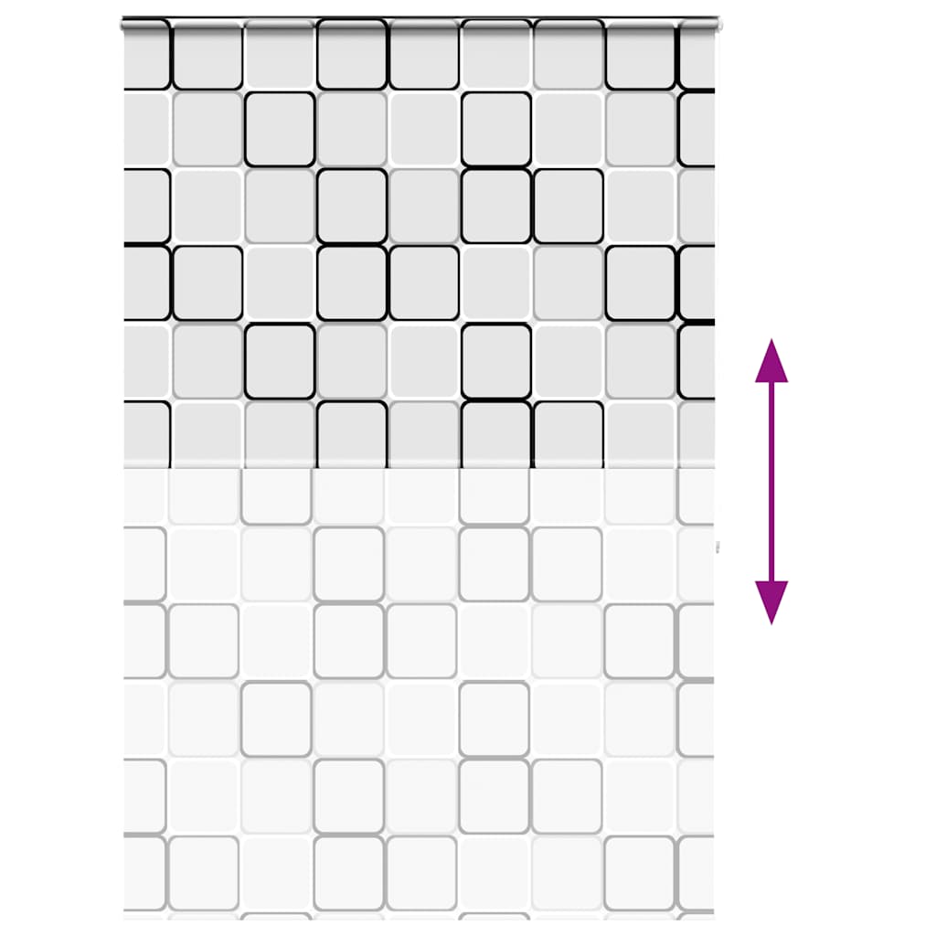 Duschrollo 60x240 cm Stoffbreite 56 cm