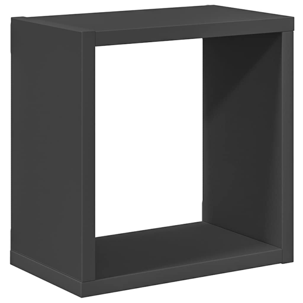 Würfelregale 2 Stk. Weiß 30x15x30 cm
