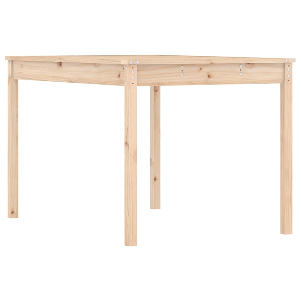 Gartentisch 82,5x82,5x76 cm Massivholz Kiefer