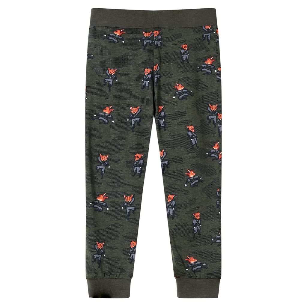 Kinderpyjama mit Langen Ärmeln Khaki 92