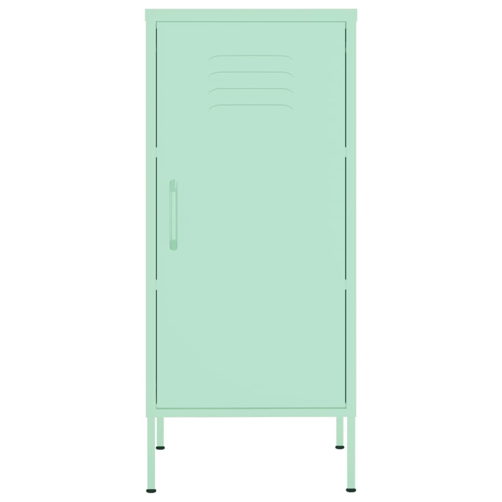 Lagerschrank Olivgrün 42,5x35x101,5 cm Stahl