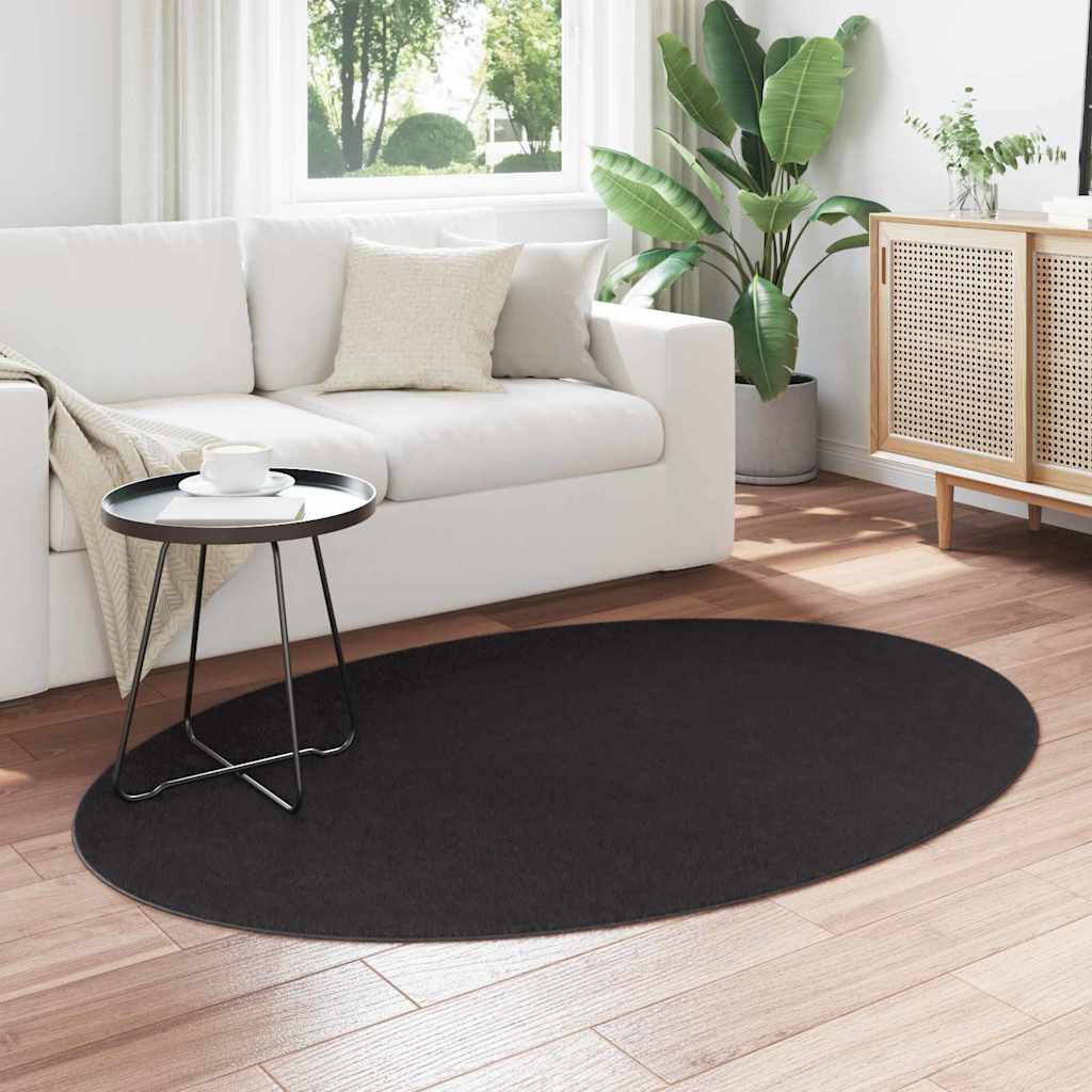 Bereichsteppiche HUARTE Anthrazit 100 x 200 cm 100 %Polyester