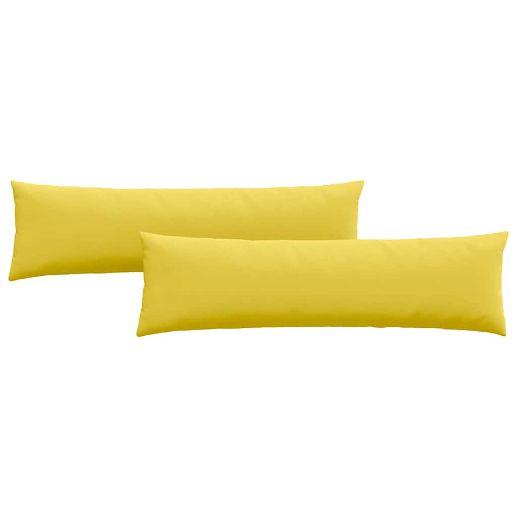 Sofakissen 2 pcs Hellgrau 50 x 30 cm Stoff