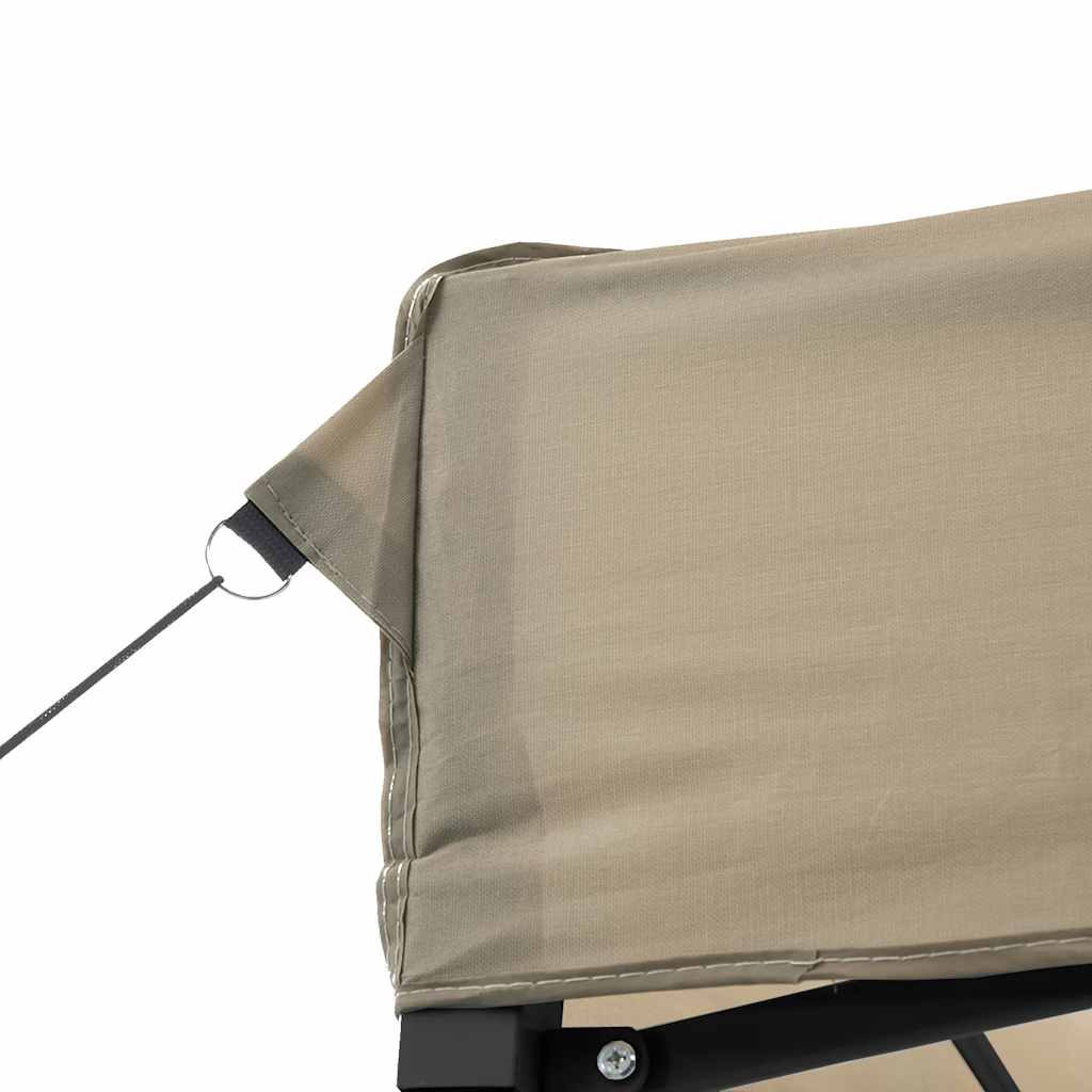 Partyzelt Faltbar Pop-Up Schwarz 200x200x306 cm