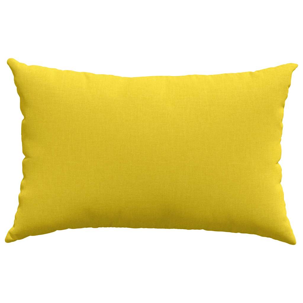 Sofakissen 2 pcs Hellgrau 50 x 30 cm Stoff