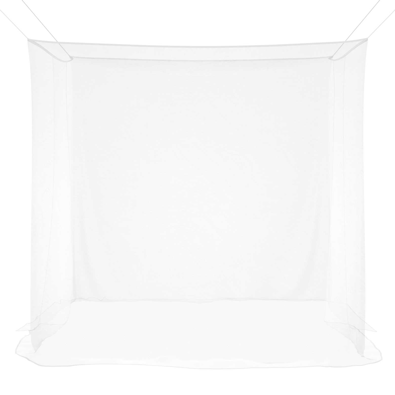 Moskitonetz zum Aufhängen 156 Mesh Weiß 220x100x150 cm