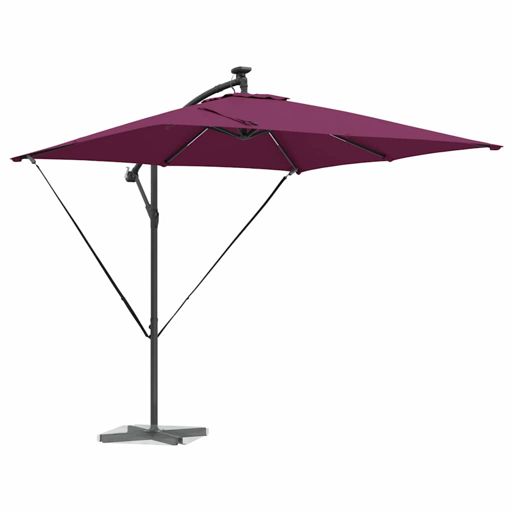 Sonnenschirm Sand 249 x 249 x 250 cm Polyester und Aluminium