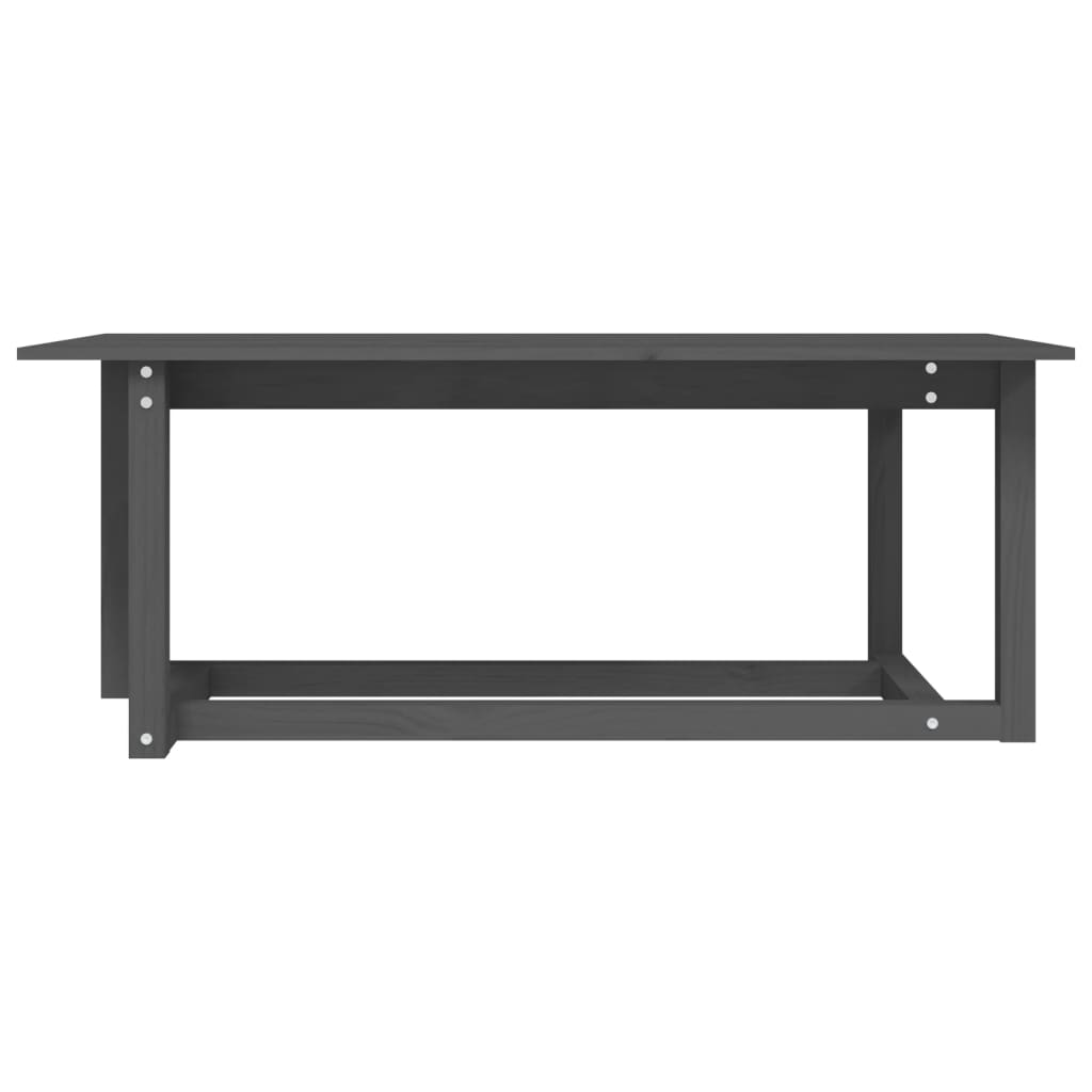 Couchtisch 110x55x45 cm Massivholz Kiefer