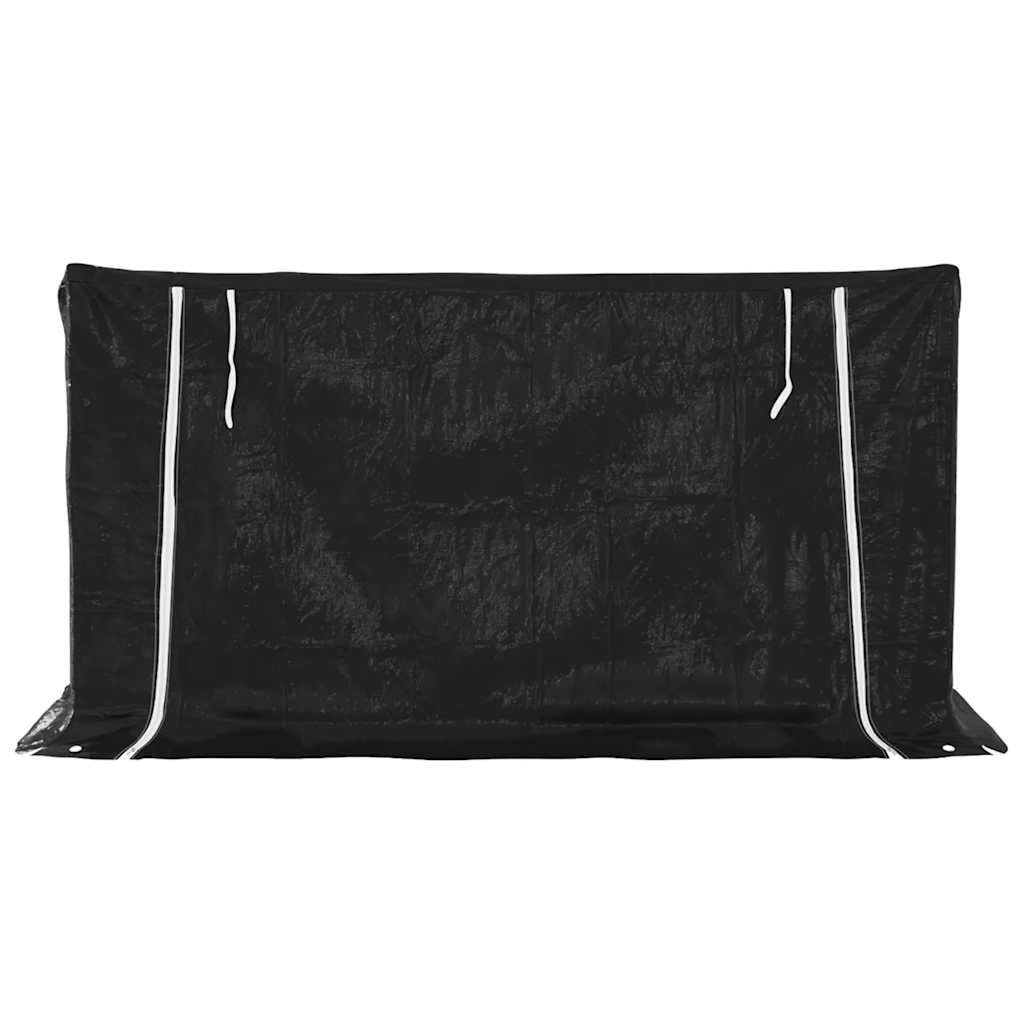 Brennholzregal mit Regenschutz 100,5x40,5x110,5 cm