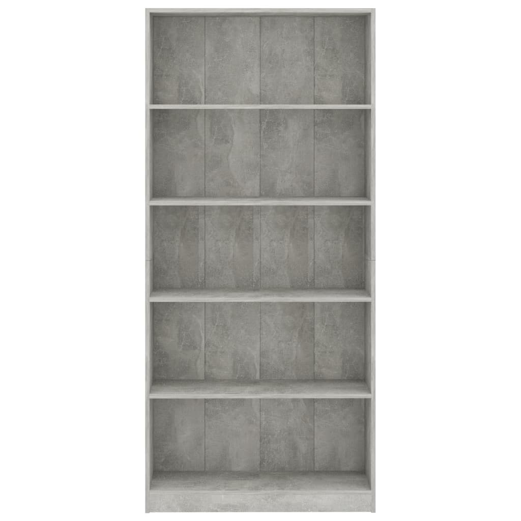 Bücherregal 3 Fächer Weiß 40x24x109 cm Holzwerkstoff