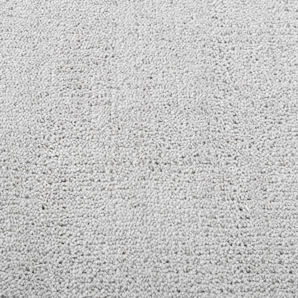 Teppich OVIEDO Kurzflor Anthrazit 120x120 cm