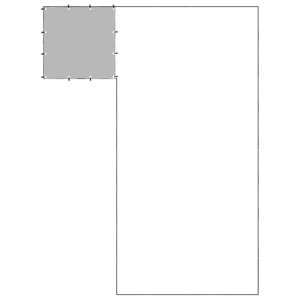 Hundezwinger Schwarz 6,05 m² Stahl