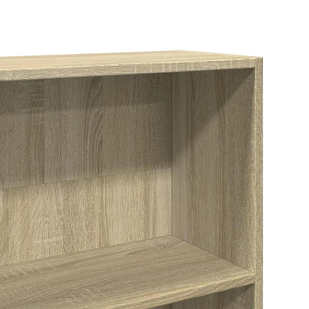 Bücherregal Weiß 80x30x189 cm Holzwerkstoff
