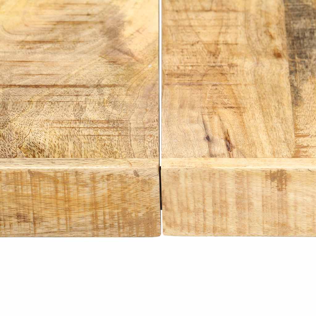 Esstisch 220x100x75 cm Massivholz Akazie