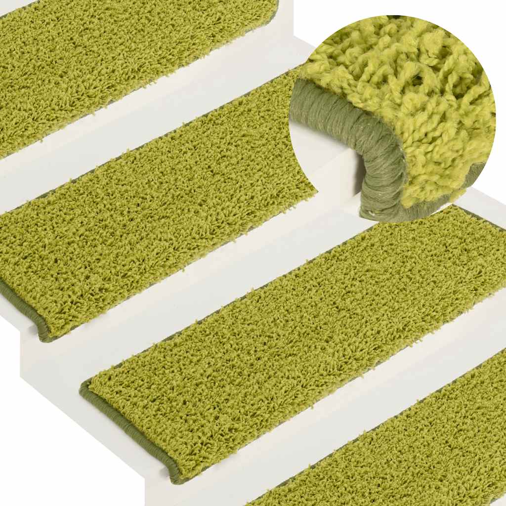 Stufenmatten 15 Stk. 65x21x4 cm Grau Rechteckiger Rand