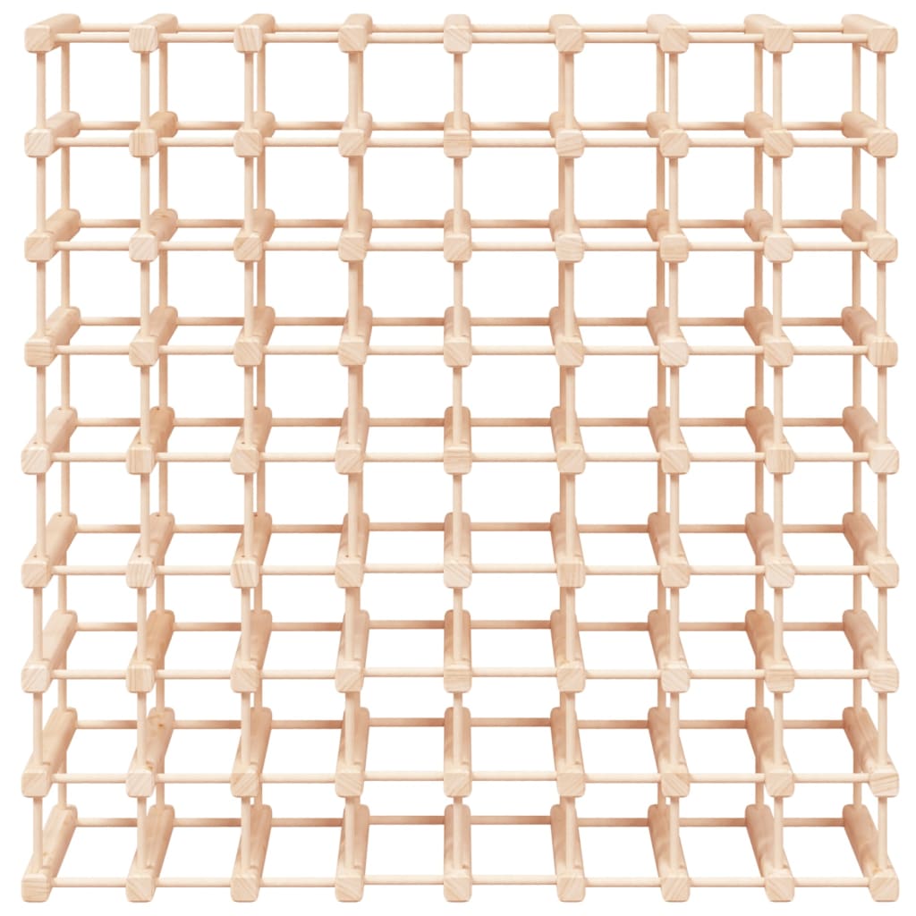 Weinregal für 20 Flaschen 46,5x23x46,5 cm Massivholz Kiefer