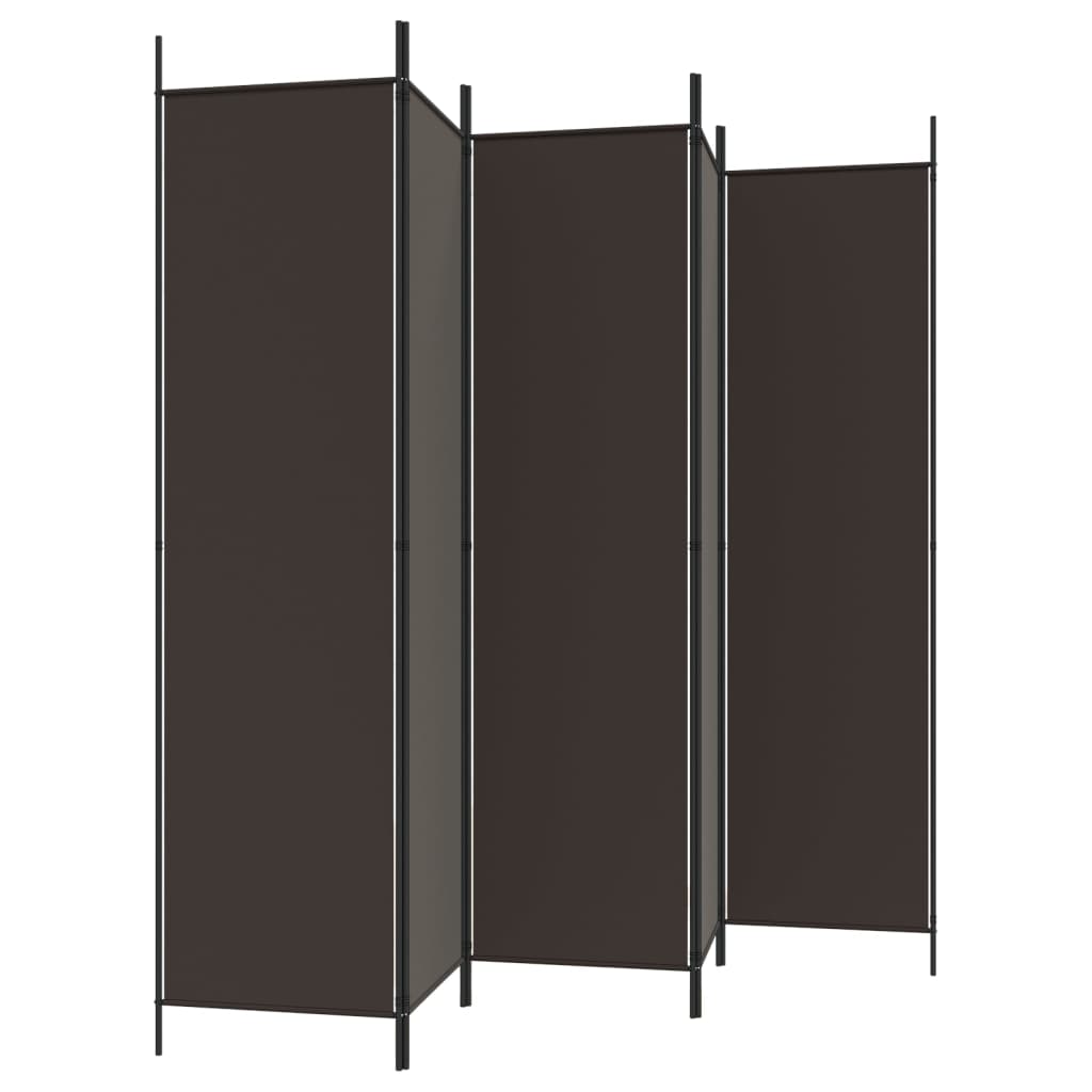3-tlg. Paravent Schwarz 150x200 cm Stoff