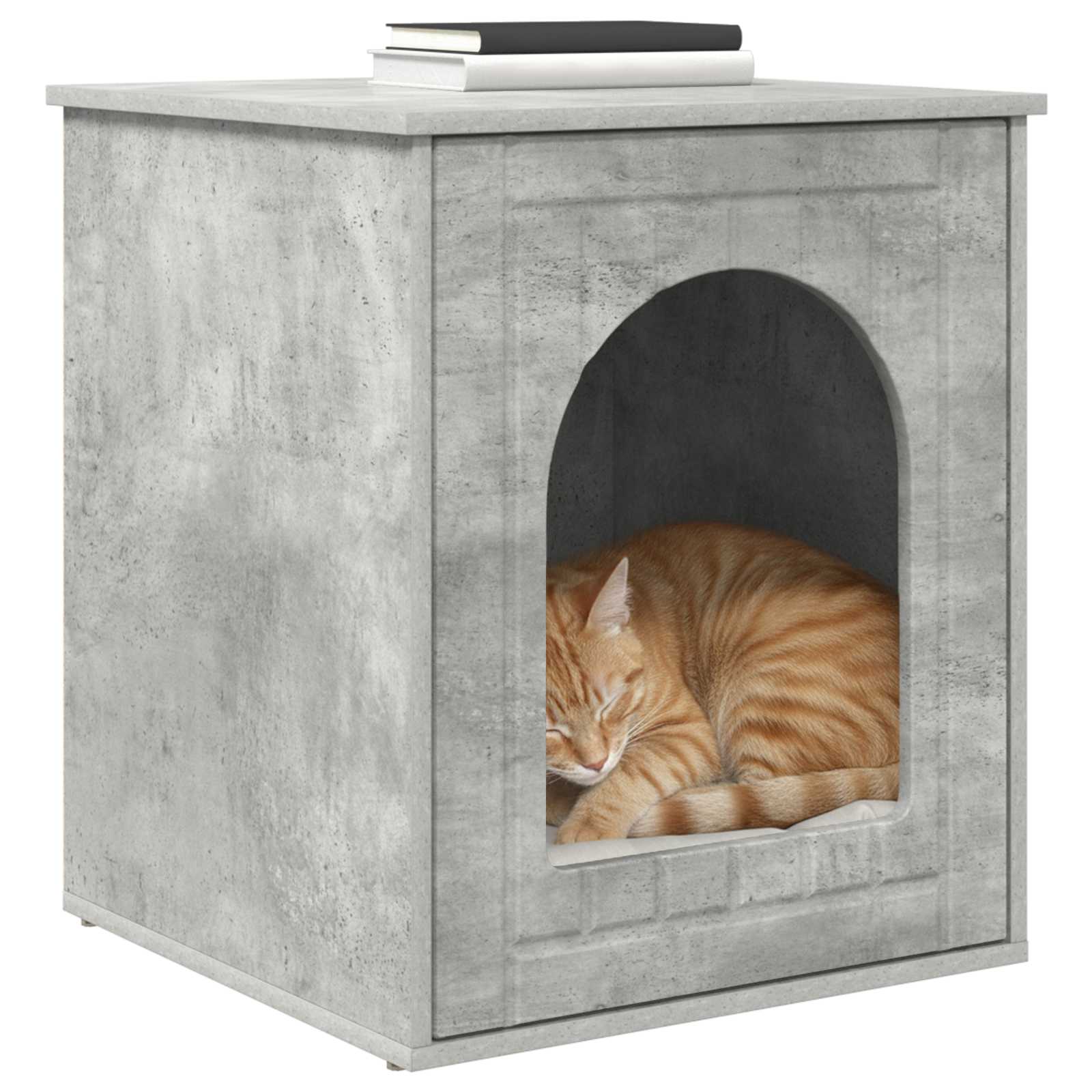 Katzenhaus Weiß 53 x 52 x 62 cm Holzwerkstoff