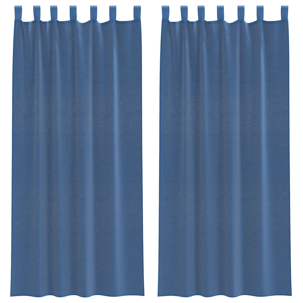 Voile Vorhänge mit Ösen 2 Stk. Apfelgrün 140x140 cm