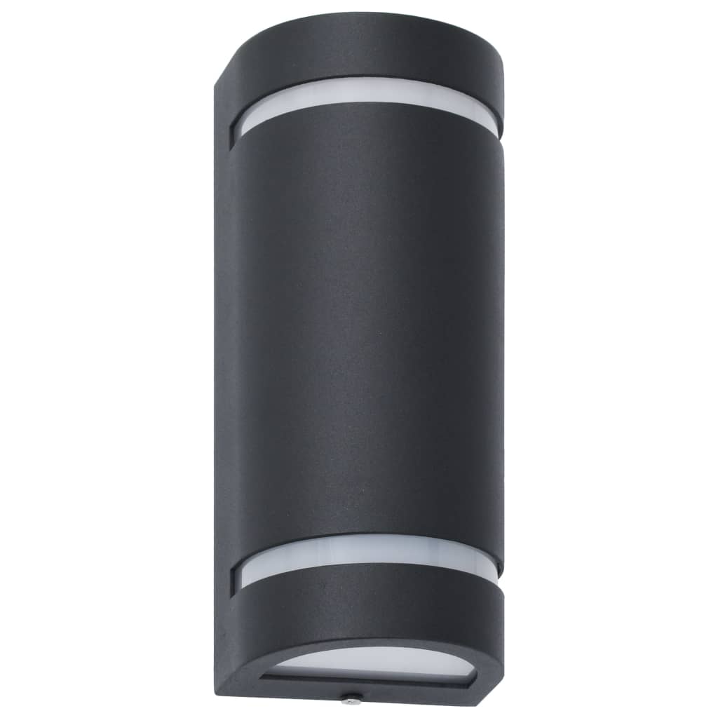 Außenwandleuchte Schwarz Aluminiumdruckguss