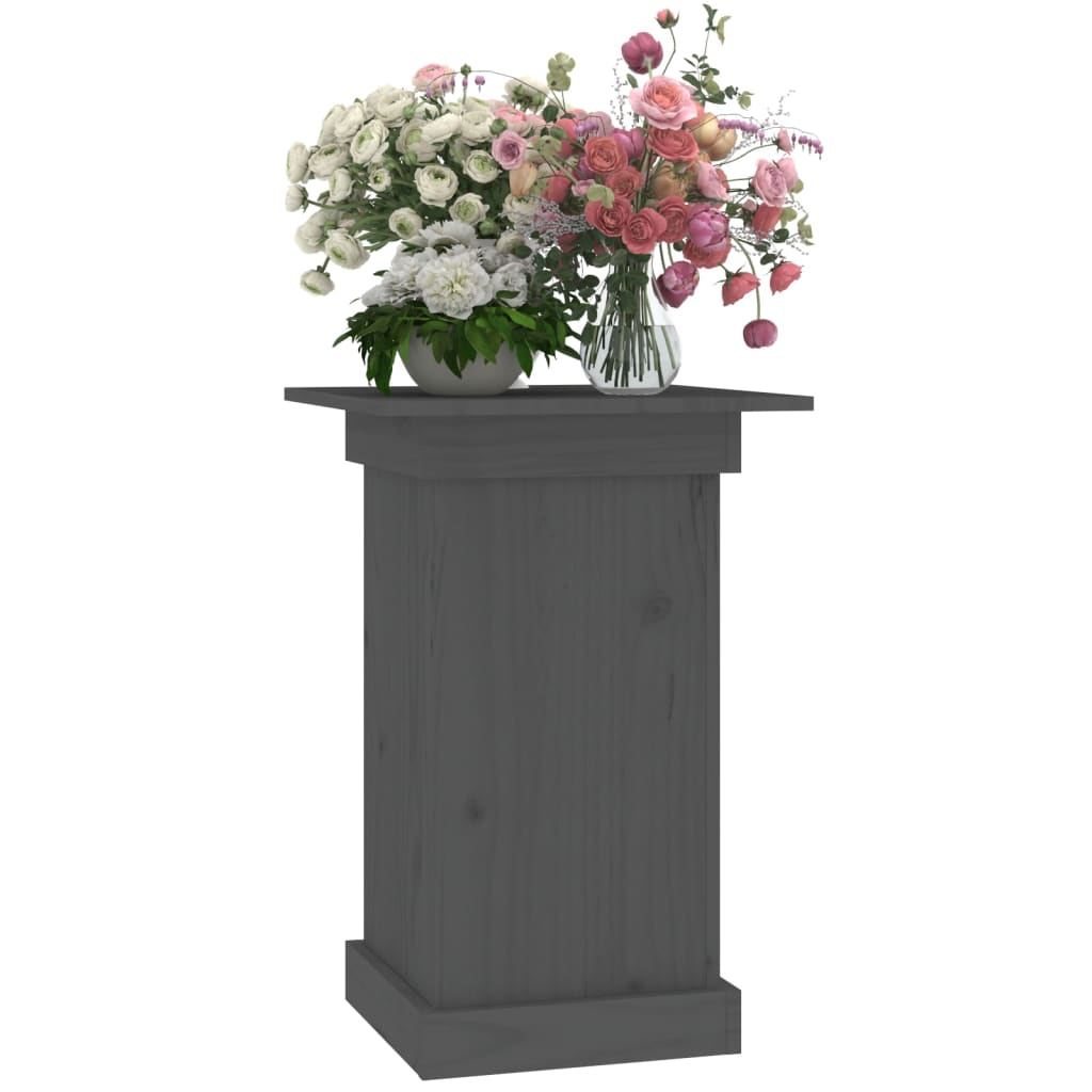 Blumenständer 40x40x60 cm Massivholz Kiefer