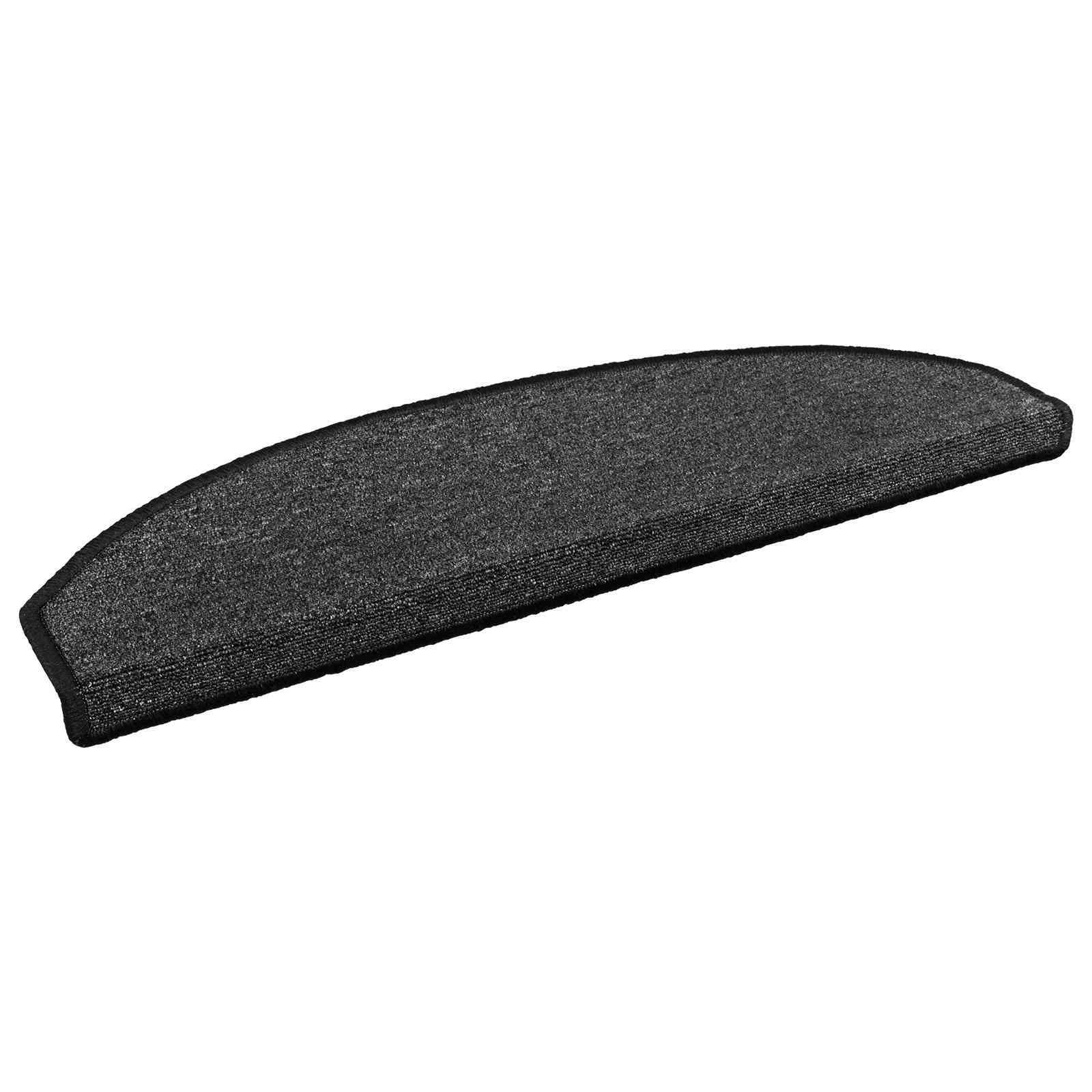 Stufenmatten 15 Stk. 56x17x3 cm Anthrazit Halbrund