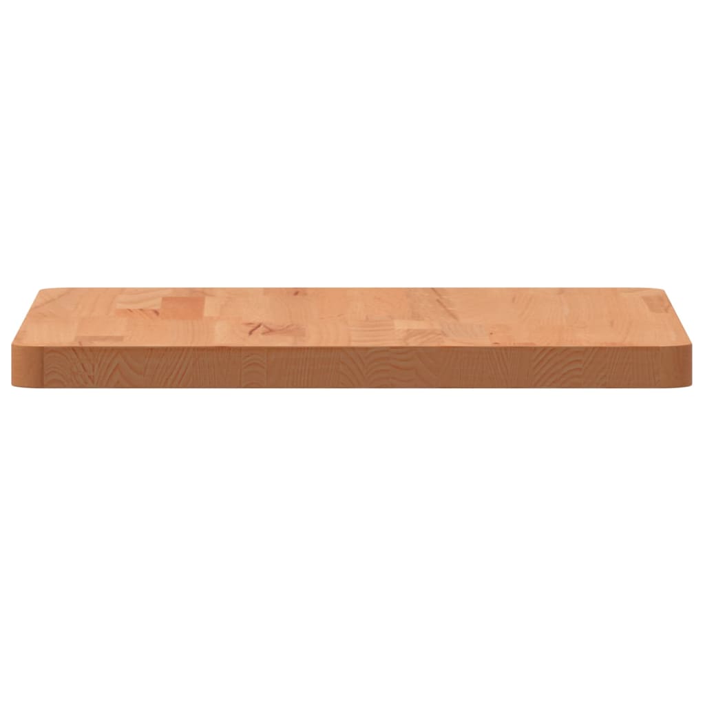 Tischplatte Ø30x1,5 cm Rund Massivholz Buche