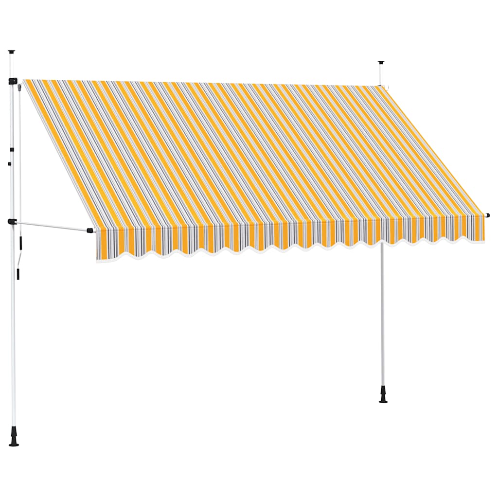 Einziehbare Markise Handbetrieben 150 cm Anthrazit
