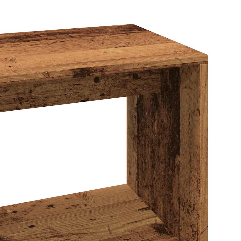 Eckschreibtisch Weiß 200x50x76 cm Holzwerkstoff