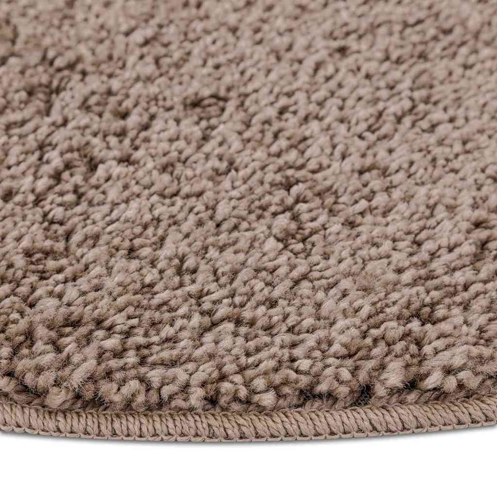 Anti-Rutsch Shaggy Teppich Dunkelgrau 200 x 200 cm PP
