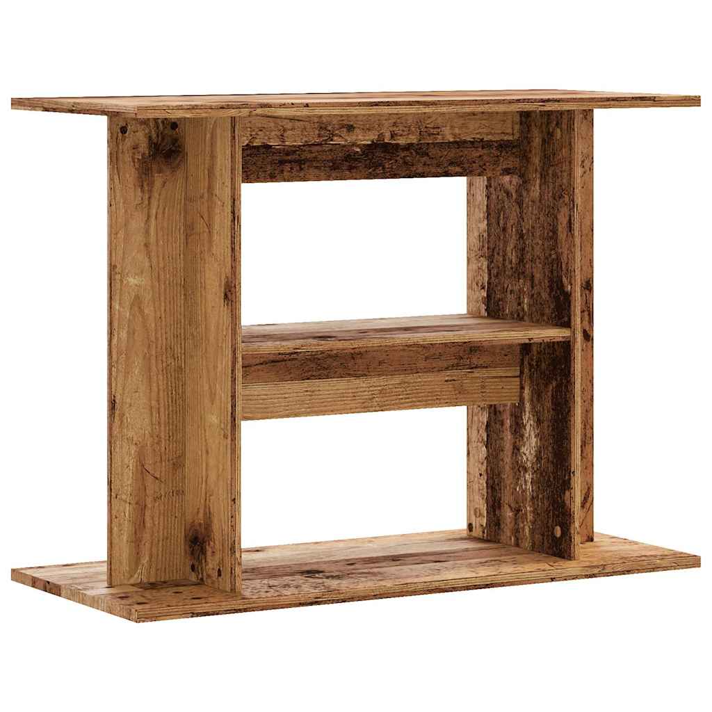 Aquariumständer Weiß 60x30x60 cm Holzwerkstoff