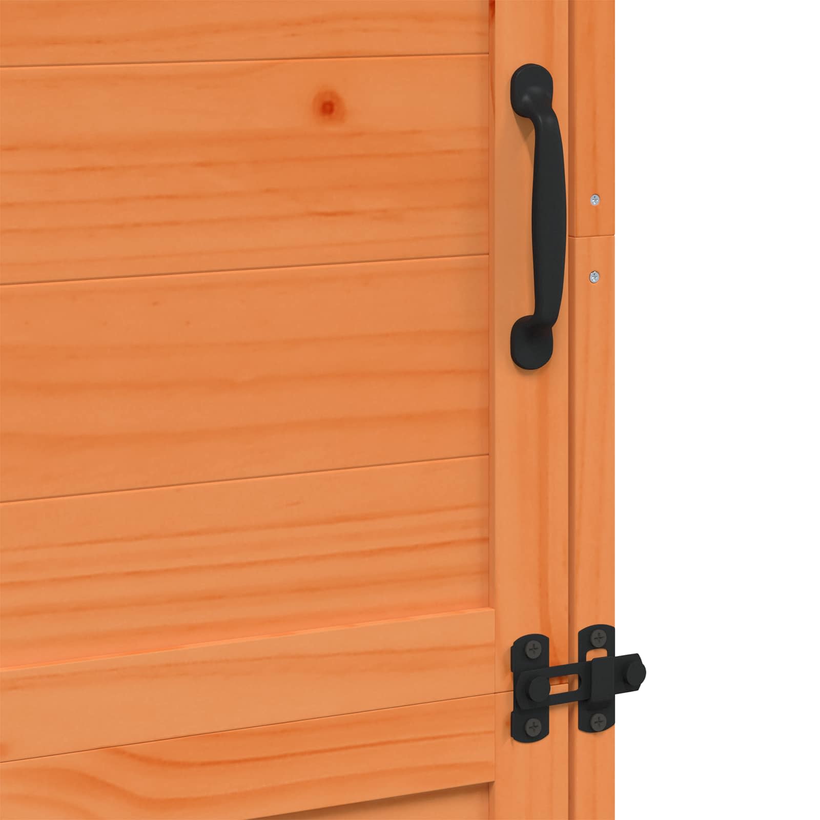 Gartenschuppen Natur 59 x 56 x 113,5 cm Massivholz aus Fichte