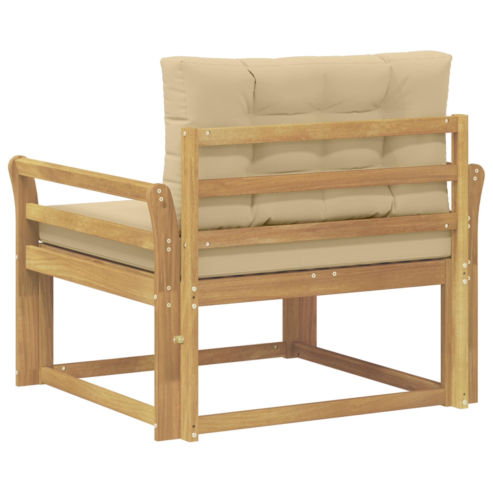 Outdoor Mittelsofa Natur