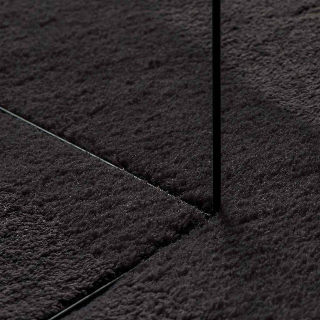 Bereichsteppiche HUARTE Anthrazit 100 x 200 cm Polyester