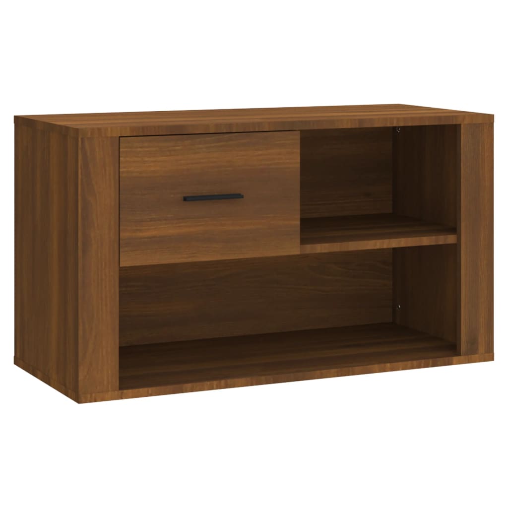 Schuhschrank Weiß 80x35x45 cm Holzwerkstoff