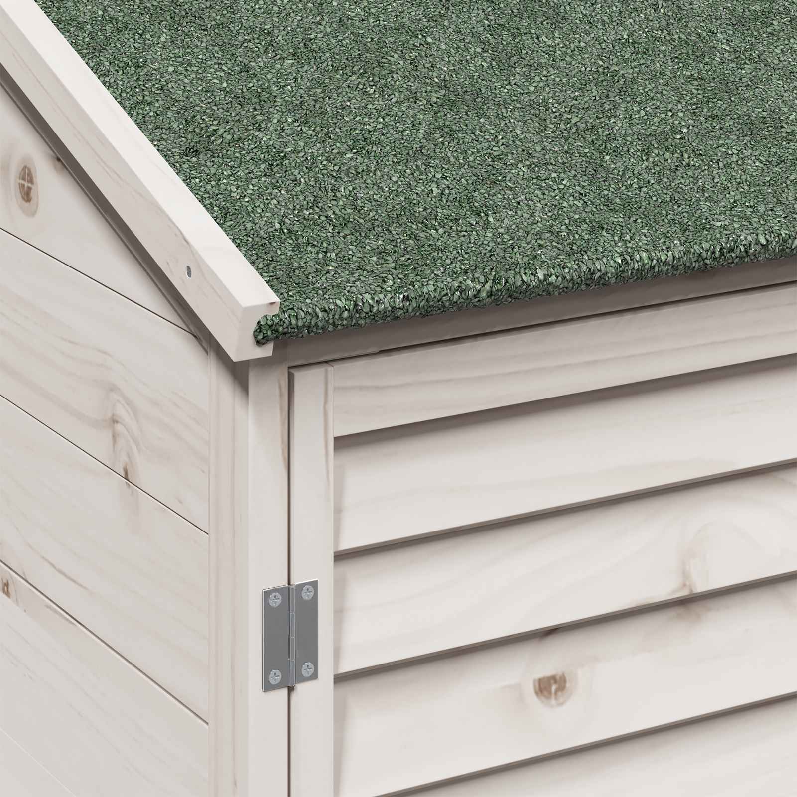 Gartenschuppen Natur 59 x 56 x 113,5 cm Massivholz aus Fichte