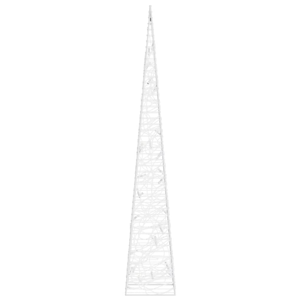 LED-Leuchtkegel Acryl Deko Mehrfarbig 90 cm