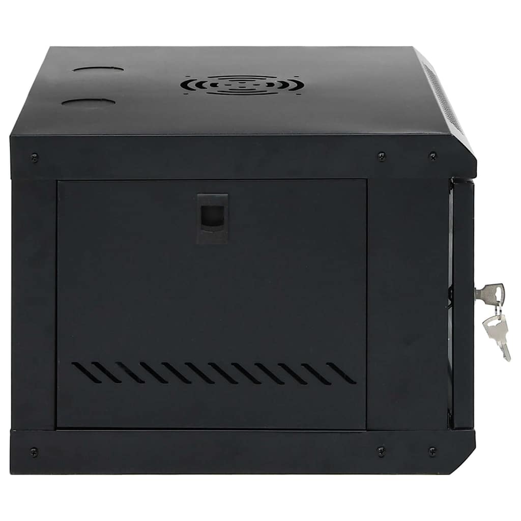 Netzwerkschrank mit Speicher Grau 60 x 45 x 28 cm Stahl