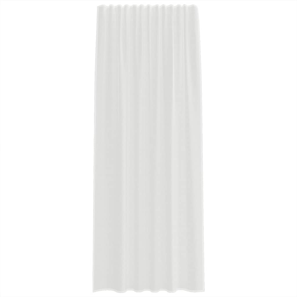 Voile Vorhänge mit Ösen 2 Stk. Apfelgrün 140x140 cm