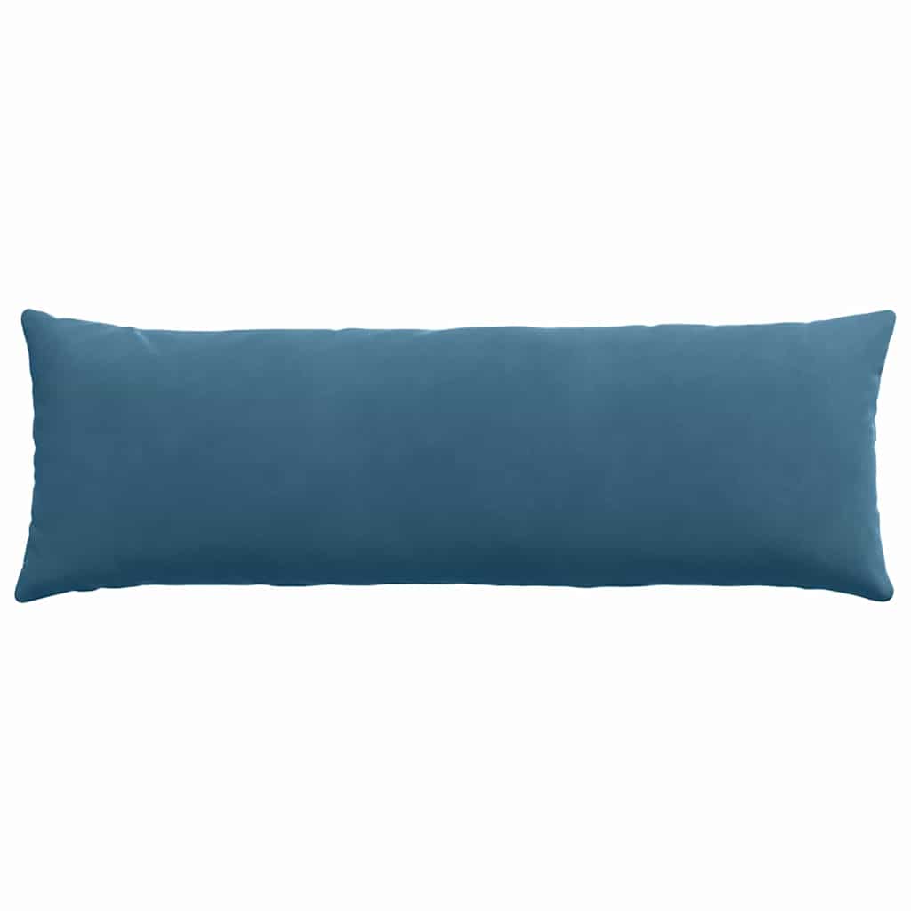 Sofakissen 2 Stück Blau 50 x 30 cm Cordstoff
