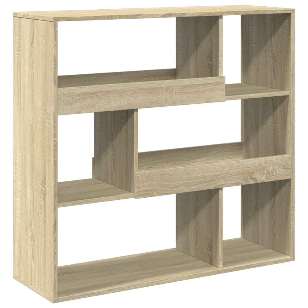 Bücherregal Räuchereiche 100x33x156,5 cm Holzwerkstoff
