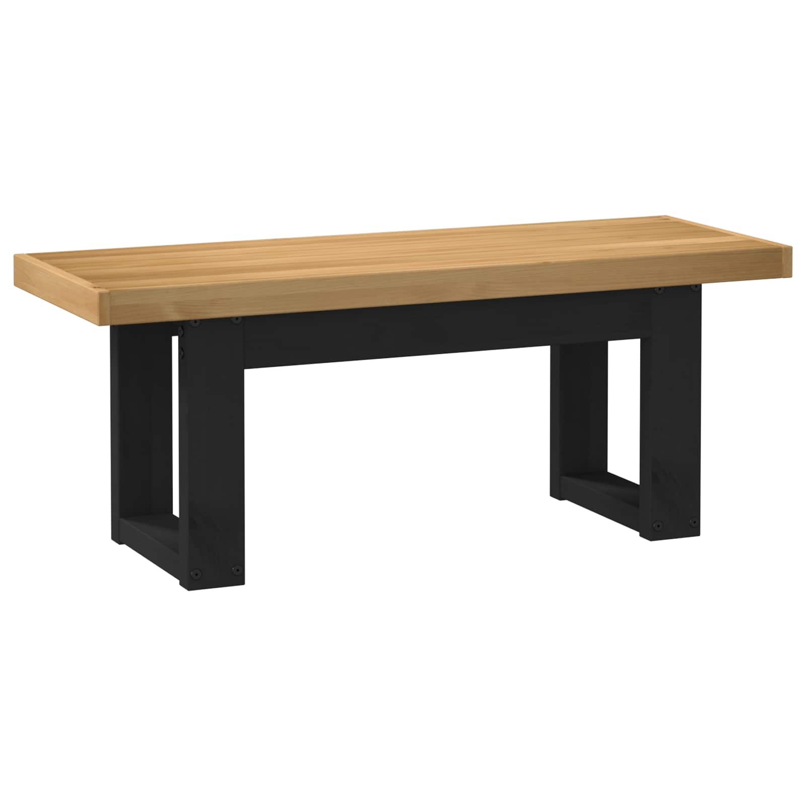 Esstischbank NOAIN 180 x 41 x 45 cm Massives Kiefernholz