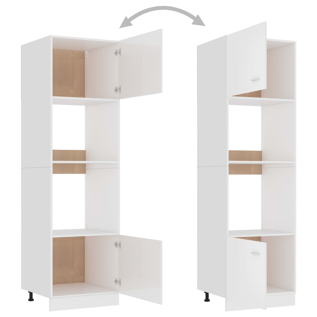 Unterschrank Lyon Weiß 60x46x81,5 cm Holzwerkstoff