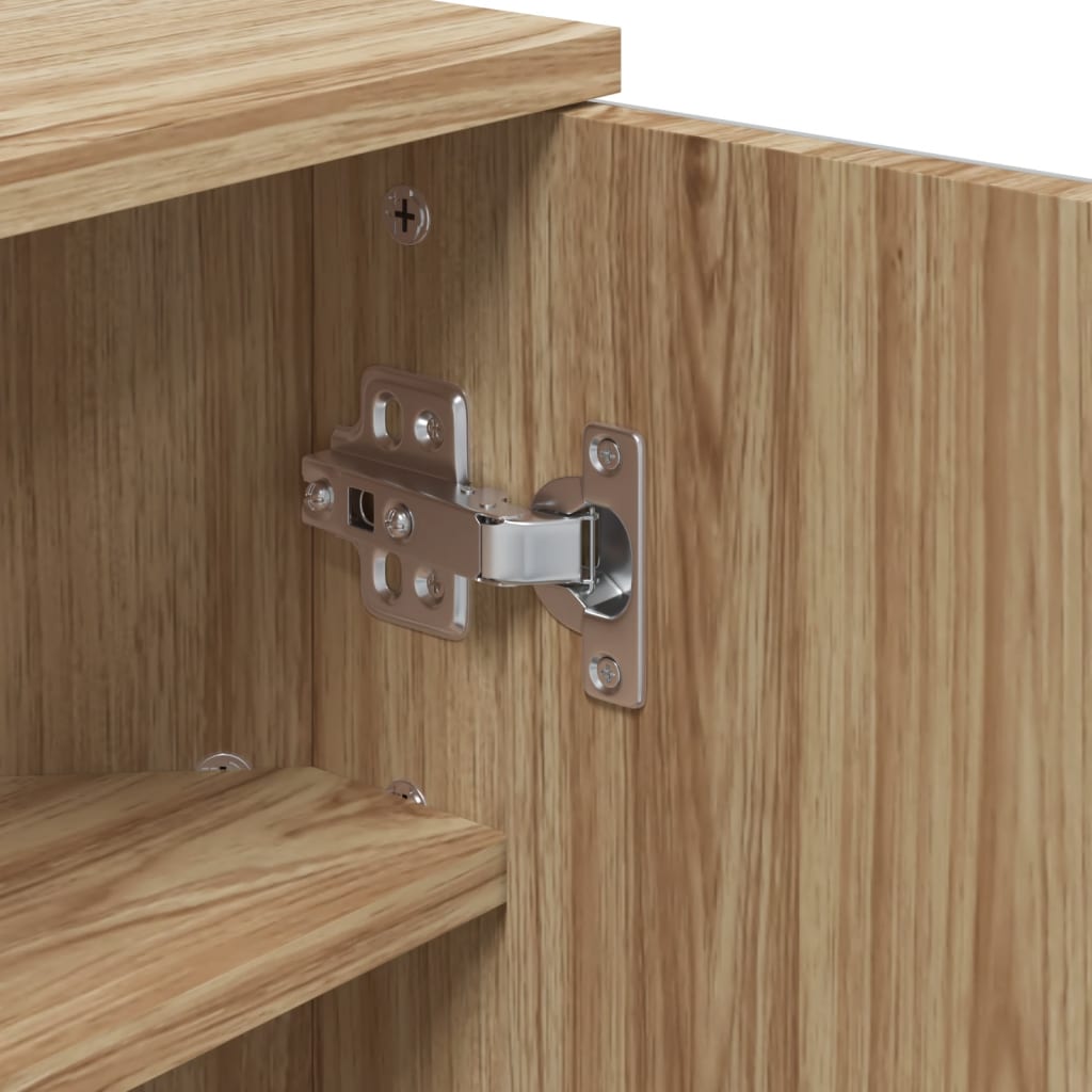 Eck-Spiegelschrank Weiß 30x24x60 cm