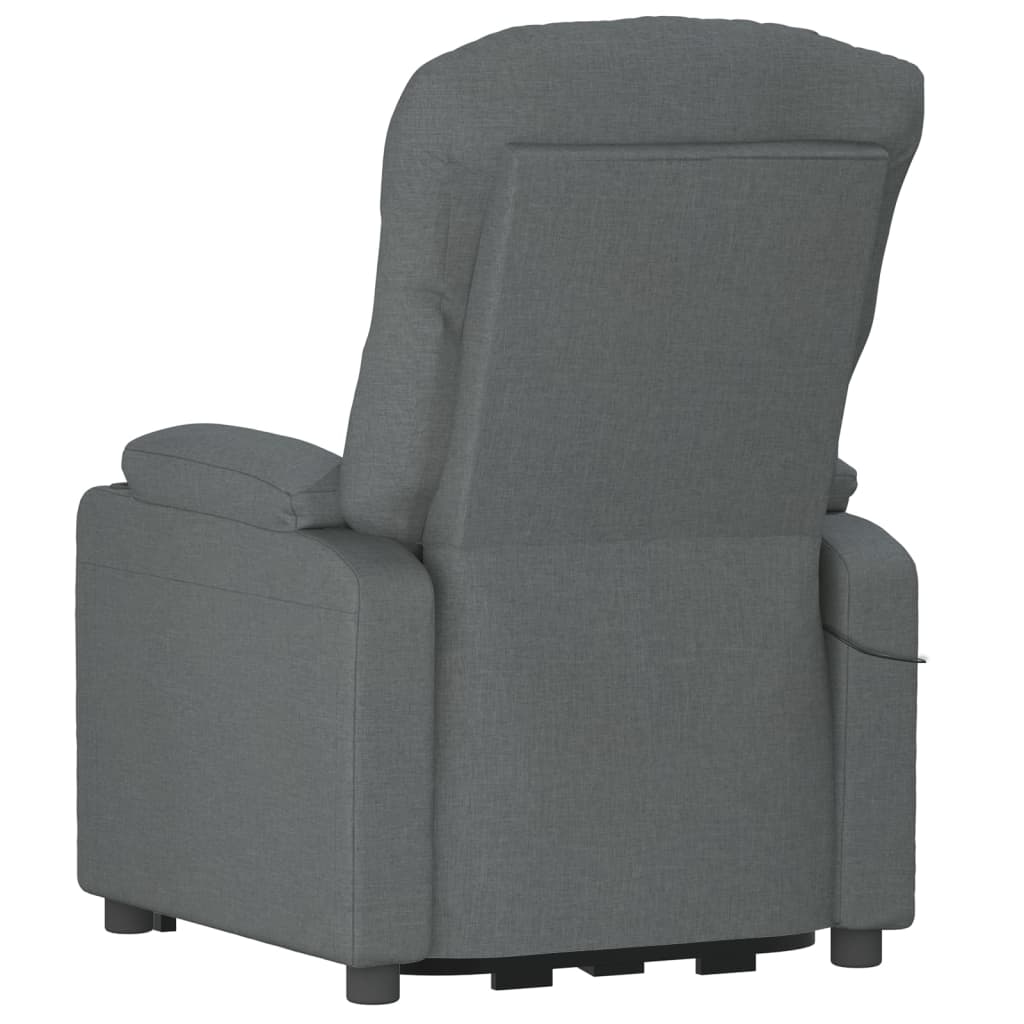 Relaxsessel Elektrisch Hellgrau Stoff