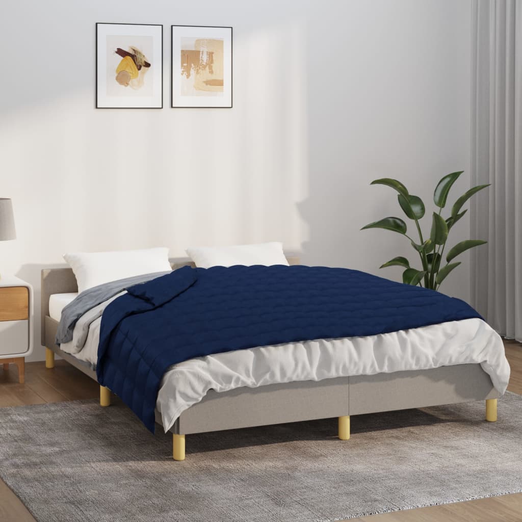 Gewichtsdecke Grau 122x183 cm 5 kg Stoff