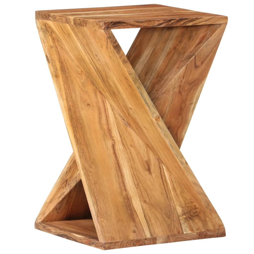 Beistelltisch 35x35x55 cm Altholz Massiv