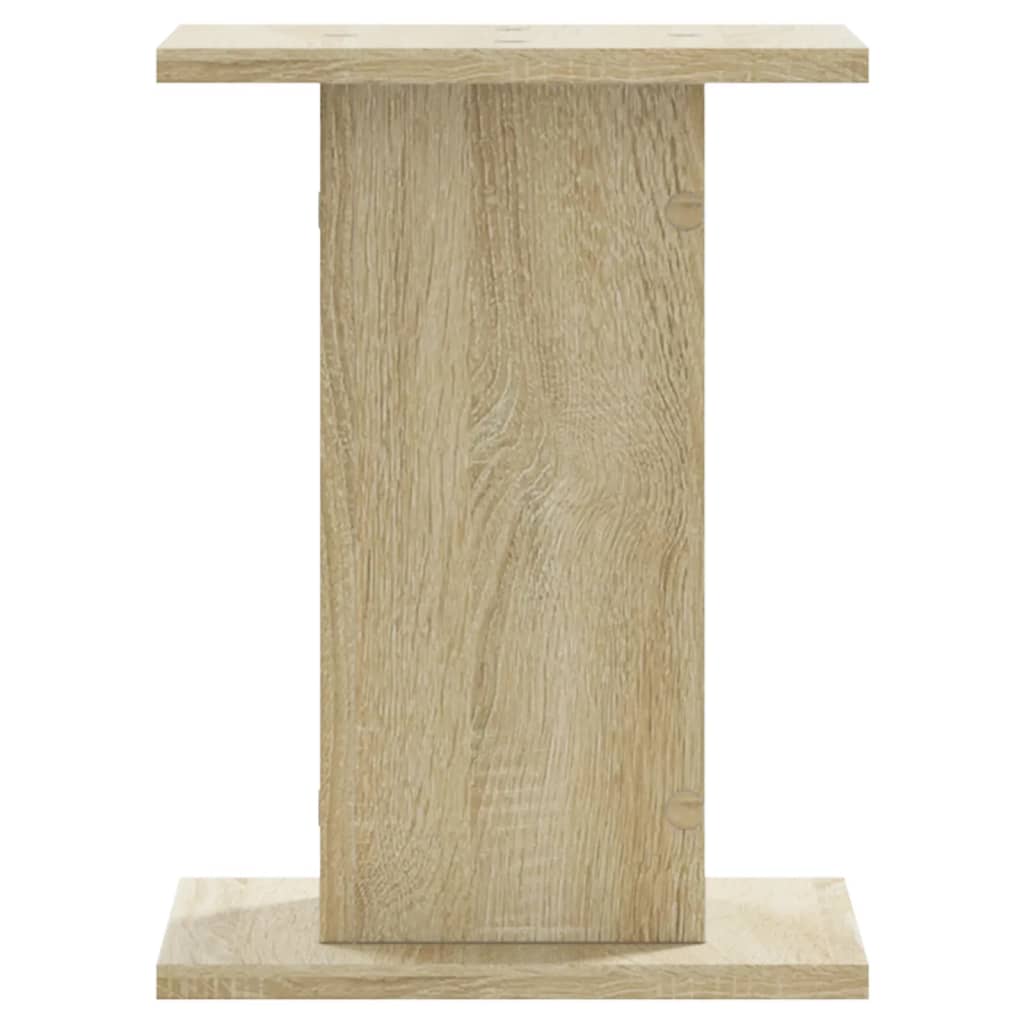 Pflanzenständer 2 Stk. Weiß 30x30x40 cm Holzwerkstoff